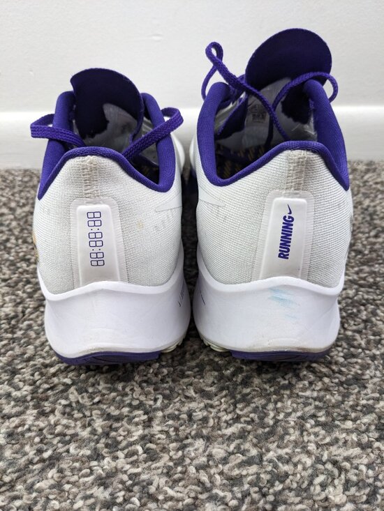 Nike Air Zoom Pegasus 37 Minnesota Vikings White Purple Mens Size 9 CZ5466-100 main image 8